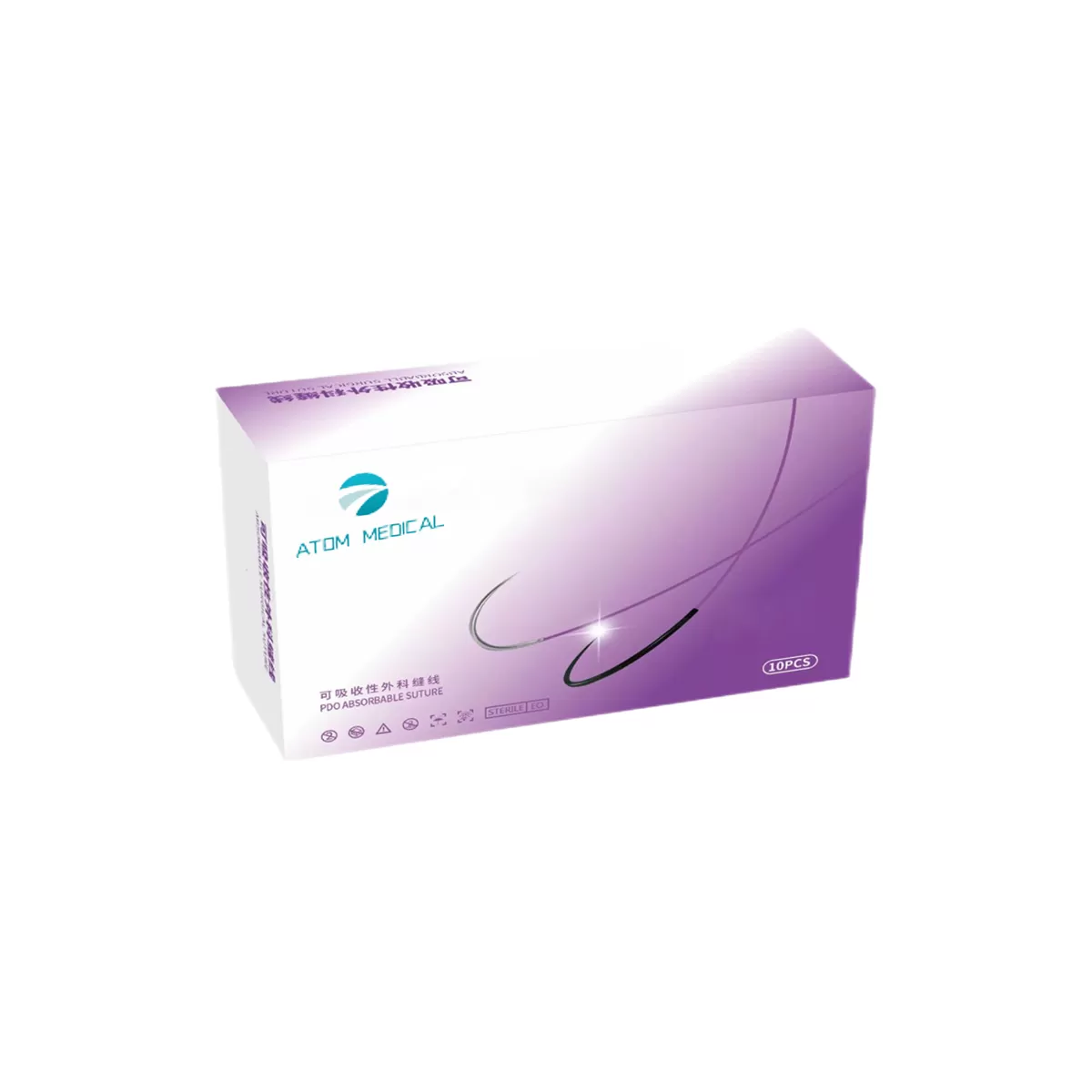 PDO Purple Monofilament Suture by Ortix Medical