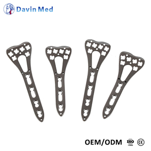 Titanium Two Column Volar Distal Radius Locking Plate 2.7mm Variable Angle Orthopedic Trauma Implant For Wrist Fracture