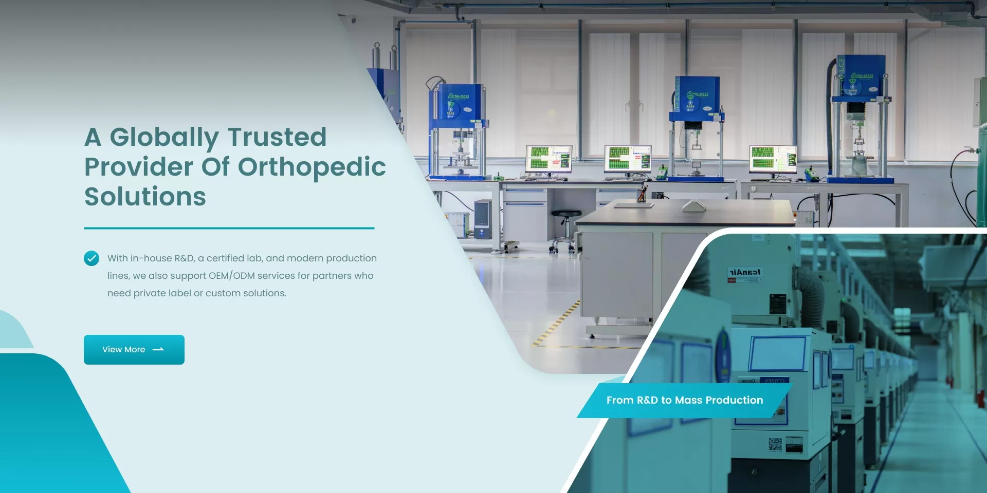 OEM and ODM orthopedic implant manufacturing