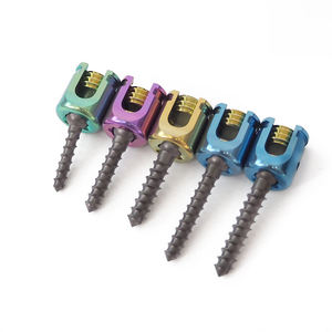 Veterinary Orthopedic Implants Polyaxial Spine Pedicle Screw Titanium Implant
