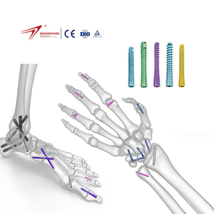 Shuangyang Price Titanium Orthopedic Screws Surgical Implants Herbert Cannulated Compression Screw Surgical Screws