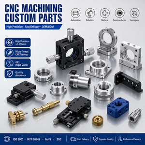 Custom CNC Machining Titanium Alloy Parts High Strength Corrosion Resistant for Medical Implant Equipment
