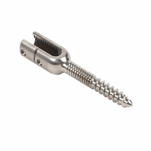 Titanium Pedicle Screw CNC Machining Service Spinal Orthopedic Bone Screw