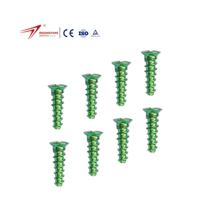 Shuangyang Factory Customization 1.8 Neurosurgery Orthopedic Implants Craniomaxillofacial Locking Self Tapping Emergency Screw