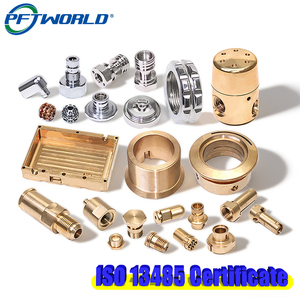 ISO 13485 OEM Custom CNC Machined Parts PEEK Titanium